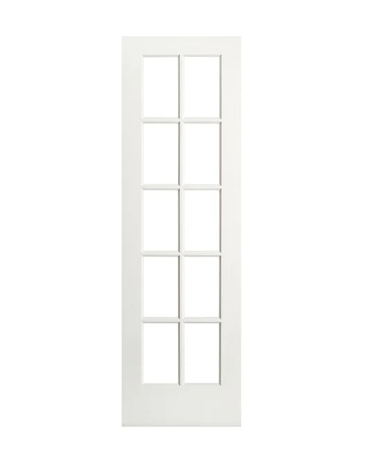 10-Lite Solid Core Primed Interior Door