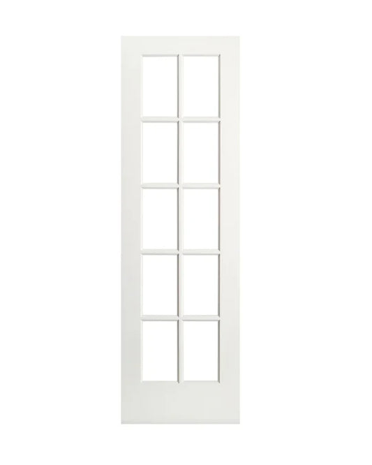 10-Lite Solid Core Primed Interior Door