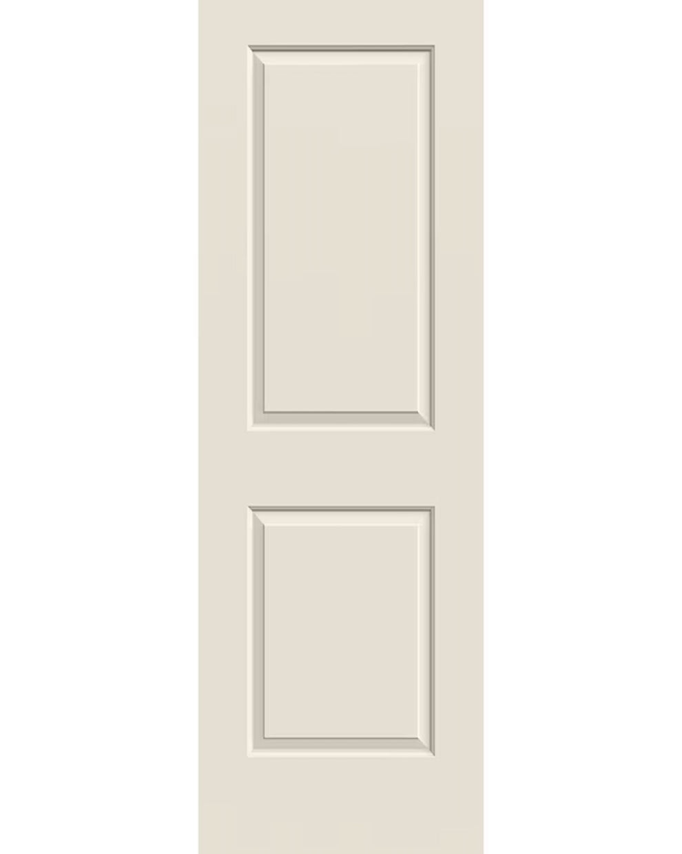Smooth 2 Panel SQUARE TOP MOLDED SOLID CORE Primed Interior Door ...