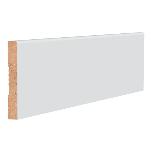 WM360 Primed MDF Baseboard – 1/2 in x 7-1/4 in x 16 ft