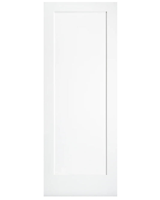 1 Panel Shaker Primed Solid Core Interior Door